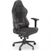 Endorfy herní židle Scrim BK textil/kůže EY8A001