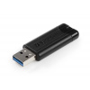 Flash disk VERBATIM Store 'n' Go PinStripe 256GB, čierna (49320)