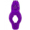 Erekčný krúžok so stimulačnými výstupkami Enhancer Ring Purple