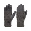 Rukavice - Dámske zimné hmatové rukavice sivé (Vikingské zimné rukavice v Nepále polartec 3xl)