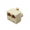 PremiumCord Rozbočovač UTP 1M/2F RJ45 (rozdvojka)