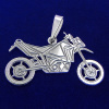 Klenotyn | Prívesok terénne motorka - strieborný (KPRS047)
