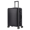 Travelite Next 4w M Black kufor + zľava 500,- na príslušenstvo