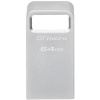 KINGSTON DataTraveler MICRO 64GB / USB 3.2 / kovové telo