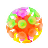 Sporto Mac Toys Prísavná lopta 10 cm so svetlom