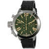 Hodinky U-Boat 9581 Classico 45 mm Tungsteno CAS Green Mens Watch 10ATM