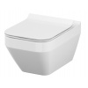 Súprava WC misa Cersanit Crea K114-016-ECO, WC dosky Cersanit Crea K98-0178-ECO