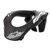 Krčný chránič NECK SUPPORT ALPINESTARS, detský (čierny/biely, vel. UNI)
