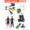 Kompletné Detský SET SCUBA RANGER MARES pre prístrojové potápanie 4
