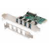 DIGITUS Digitus DS-30221-1 sieťová karta Interný USB 5000 Mbit/s (DS-30221-1)