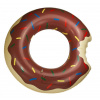Nafukovacie lehátko SENZANAKUPY Nafukovací Donut hnedý 1,2 m