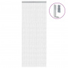 vidaXL Záves na dvere 80x212 cm hliník - Srieborná - 44122-185540