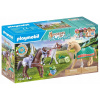 Stavebné kocky Playmobil Horses 71356 3 kone, 28 dielikov
