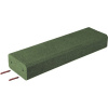 Gumová obruba pieskoviska Terrasoft 10 ks 100 × 30 × 15 cm – zelená