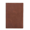 Contacts® Kožený zápisník diár B5 s perom Kelsey Hnedý - S deníkem a propiskou
