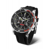 Vostok Europe Batiscafos Grand Chrono 6S21-511A771 - Černý silikonový řemínek + 5 rokov záruka a darček ZADARMO