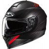 HJC C70N Sway MC1 červeno-čierna Veľkosť: M