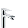 HansGrohe Metris - Páková umývadlová batéria 110, LowFlow 3,5 l/min s výpusťou, chróm 31203000