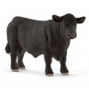 Schleich 13879 domáce zvieratko dobytok čierný Aberdeen Angus býk