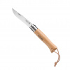 Zavírací nůž VR N°08 Inox Adventurer 8,5 cm bukový - Opinel (Kapesní Nůž Opinel VR N°08 buk - Opinel)