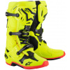 topánky TECH 10, ALPINESTARS (žltá fluo/čierna/červená fluo, vel. 43)