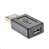 PremiumCord USB redukce micro USB B/Female - USB A/Male kur-19
