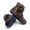 Svítící zimné topánky DD Step W050-323B Chocolate 25, Vnitřní délka topánky: 15,8 cm, Vnitřní šířka topánky: 6,4 cm