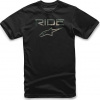 Tričko Alpinestars ALPINESTARS RIDE 2.0 CAMO TEE, černé Velikost: S