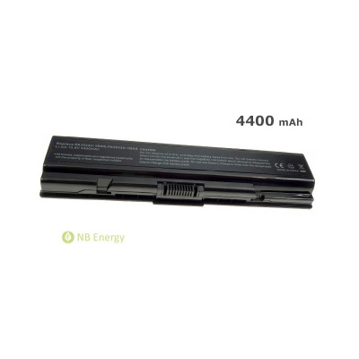 NB Energy PA3534U-1BRS 4400mAh Li-lon - neoriginálna | Batéria TOSHIBA Satellite A200 A300 A500 L200 L300 L500 M200 A300 PA3534U-1BRS | 4400 mAh (48 Wh), 10,8V