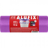 Vrecia na odpadky zaťahovacie Elastic FIX LDPE 64x70cm 60 ℓ/10ks 22mic fialové