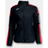 Dámska bunda JOMA Rainjacket Championschip IV Black-Red|XL