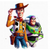 CUKROWY TLAČ Jedlý obrázok na tortu BUZZ ASTRAL TOY STORY + MENO POSTAVY 49