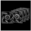 ARCTIC S8038-10K - 80mm Case Fan - dual ball bearing - max 10000 RPM - PWM regulovaný - Pack of 4 pcs (ACFAN00291A)