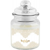 Sviečka Bolsius Zlatá čipka, Big Jar, vonná, Vianoce, vanilka, 32 hod., 79x129 mm, v skle