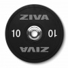 ZIVA XP2 Rubber Black Bumper Disc 10kg olympijský kotúč 50mm