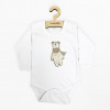 NEW BABY Dojčenské body s dlhým rukávom New Baby Polar Bear Veľ. 62