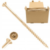 TESÁRSKE SKRUTKY DO DREVA 6x200 KUŽEĽOVÉ TORX 100ks WCS-06200 AZMET