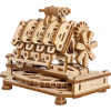 WOODEN CITY 3D puzzle Motor V8, 200 dílů
