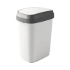 KIS Dual Swing bin 0307 sivý 25 l, veľkosť M