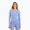 Dámske termo tričko longsleeve ODLO Active Warm Bl Top Crew Neck blue heron