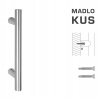 MPkovania FT - MADLO kód K00 Ø 25 mm ST ks Rozteč madla: 200 mm, Rozmer profilu madla: Ø 25 mm, Dĺžka: 300 mm