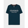 Horizon Forbidden West Logo Men's Short Sleeved T-Shirt blue