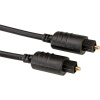 Value 11.99.4385 Toslink TV, monitor prepojovací kábel [1x Toslink zástrčka (ODT) - 1x Toslink zástrčka (ODT)] 5.00 m čierna; 11.99.4385