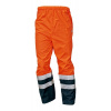 CERVA EPPING / Reflexné Hi-Vis nohavice - HV oranžová/námorná modrá L