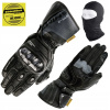 Motocyklové rukavice SHIMA STR-2 BLACK čierne 3XL