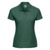Polycotton Women's Green Polo Shirt Russell zelená S RUSSELL 5904882160126