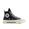 Converse Unisex Adults Chuck 70 De Luxe Squared High-Top Trainers 001-Black/Bla 7.5 (42)