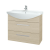 Dreja Umývadlová skrinka TAKE IT SZZ2 85 - D04 Dub / Úchytka T01 / D04 Dub