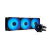 CHIEFTEC vodní chlazení CPU Iceberg 360, 2x360mm ARGB, ARGB vodní blok, LGA1851, AM5, černá CLC-360-RGB Chieftec
