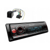 Pioneer MVH-S520BT Autorádio 1DIN VarioColor Bluetooth ISO Adaptér